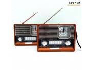 Radio am/fm recargable ecopower