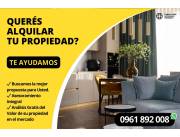 Querés alquilar tu propiedad? te ayudamos