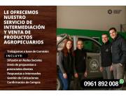 Le OFRECEMOS NUESTRO servicio de INTERMEDIACIÓN Y VENTA DE PRODUCTOS AGROPECUARIOS