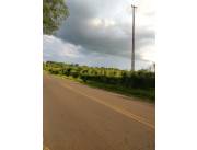 VENDO en NUEVA ITALIA Propiedad de 6 ha s/Ruta asfaltada
