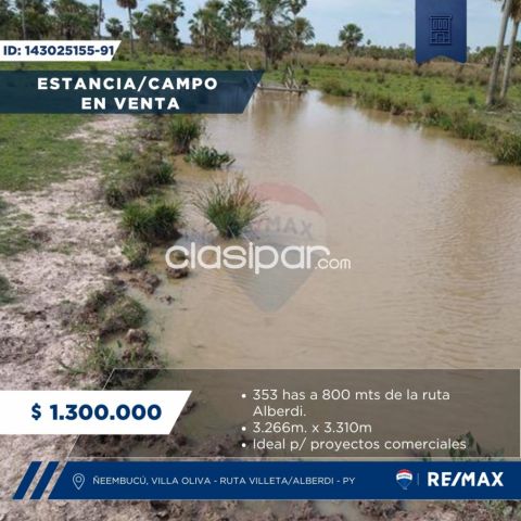 Terrenos - VENDO HECTAREAS EN VILLA OLIVA