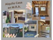 Alquilo duplex en Mariano Roque Alonso - B° La Concordia