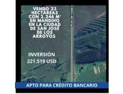 SAN JOSE DE LOS ARRROYOS, CAAGUAZÚ: 23 HAS OPTIMAS! TIERRA FERTIL, AGRO-GANADERA.