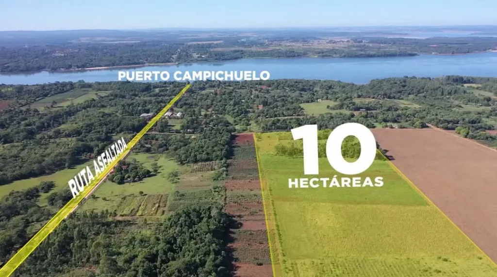 VENDO 10 HECTÁREAS A PASOS DEL PUERTO CAMPICHUELO DE CAMBYRETA — foto 2