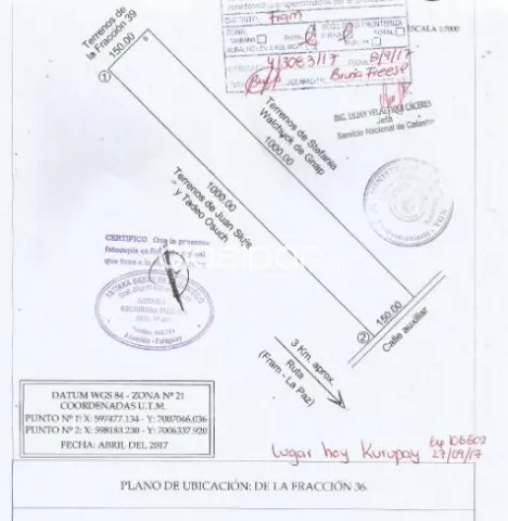 EN VENTA PROPIEDAD AGRICOLA EN FRAM ITAPUA ID 37343 — foto 2