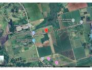 VENDO TERRENO EN RUTA PARAGUARÍ-PIRIBEBUY