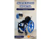 Silla de ruedas deportiva monoblock