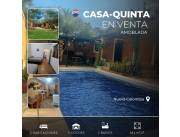 EN VENTA CASA QUINTA