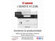 Impresora Multifuncional Canon i-SENSYS X1238i. Adquirila en cuotas!