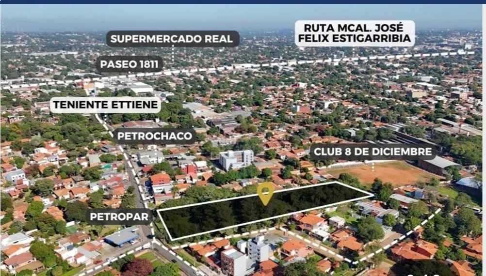 VENDO 6.000 M2 UNICO TERRENO ESQUINA FDO.ZONA NORTE STTE.ETTIENE IDEAL PTODO PROYECTO — foto 2