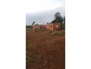 TERRENO EN ITAUGUA KM26 CON CONSTRUCCION A TERMINAR