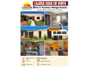 Casa en Venta en el Km 17 Acaray - Minga Guazú!