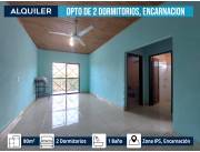 ALQUILO DPTO. SEMI AMOBLADO DE 2 DORMS. EN ENCARNACION