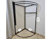 Probador esquinero para Tienda de ropa o Boutique