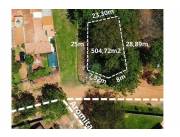 En venta amplio terreno en Jardín de Oro de la ciudad de Luque