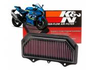 Filtro de aire lavable K&N para Suzuki GSXR600 y GSXR750 NUEVO SELLADO