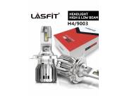 Foco LED H4 9003 para faro delantero de motocicleta