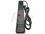 Zapatilla Electrica 4T MicroFINS 4 USB-A 4 USB-C 2500W