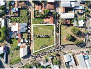 VENDO TERRENO DE 2.500 M2 SOBRE AVENIDA