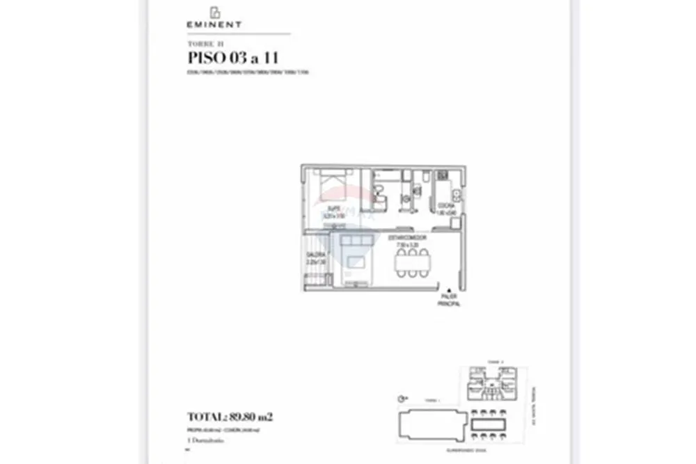 VENDO DEPARTAMENTO DE 1 DORM EN EDIFICIO EMINENT — foto 3