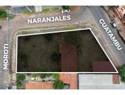 En venta Terreno de 923mts2 en el Barrio San Pablo - Asunción.