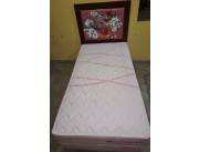 Cama somier de 1 plaza