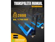 Transpaleta manual/zorrita/ montacarga manual/ transpallet