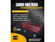 Carro multiuso para cargas varias 350kg y 200kg