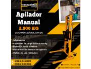 Apilador hidráulico manual 2000kg