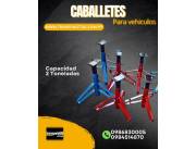 CABALLETES PARA VEHICULO 2TN