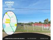 VENDO TERRENO COSTA SERENA SAN BERNARDINO