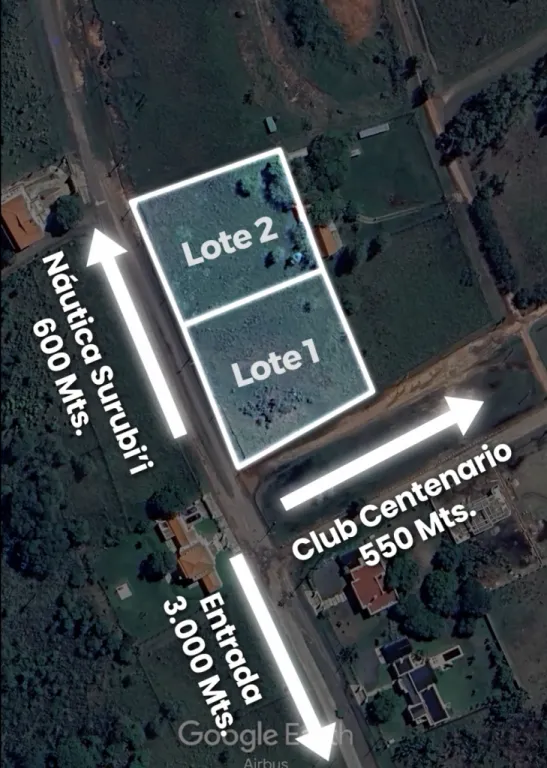 EN VENTA - Terreno en Barrio Cerrado Surubii — foto 3