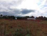 Vendo 3 Terrenos de 12x30 m2 en Ypacarai juntos o por separado a 3 cuadras de la ruta