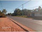 VENDO AMPLIO TERRENO EN YPANÉ SOBRE RUTA