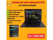💻 En venta Hermosa Notebook Dell Latitude E7470 en buen estado