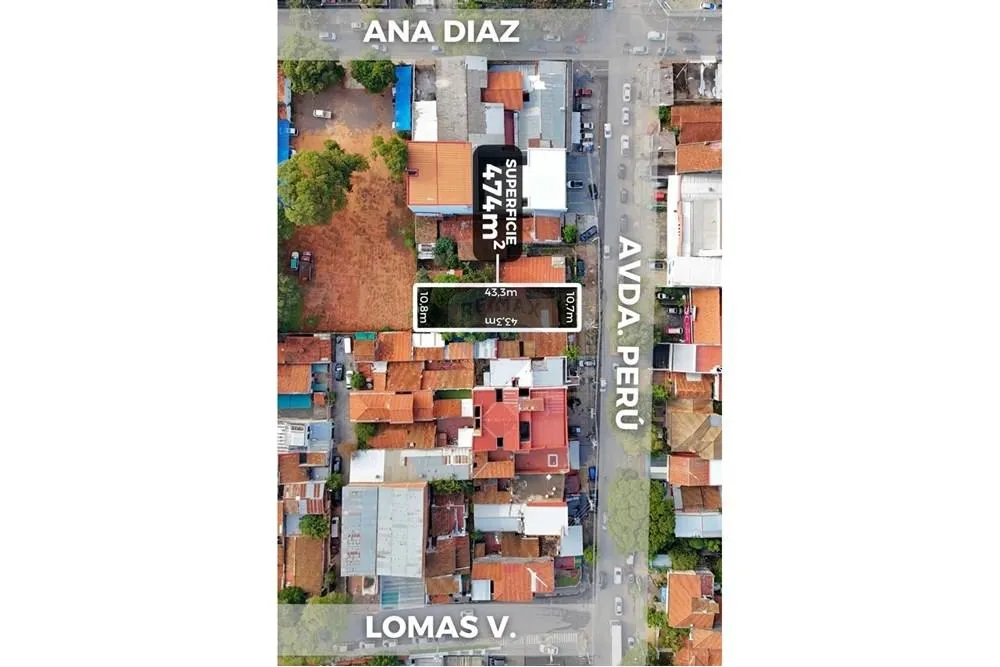VENDO TERRENO SOBRE AVENIDA PERU BARRIO PETTIROSSI — foto 3