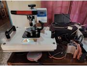 Vendo maquina de sublimación 5 en 1 con impresora de sublimación epson
