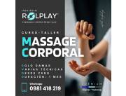 CURSO TALLER DE MASSAGE | TRATAMIENTOS CORPORALES