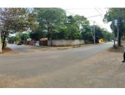VENDO TERRENO EN SAN LORENZO, EN ESQUINA