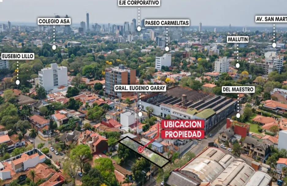 Vendo terreno de 433m2 en Villa Morra — foto 2