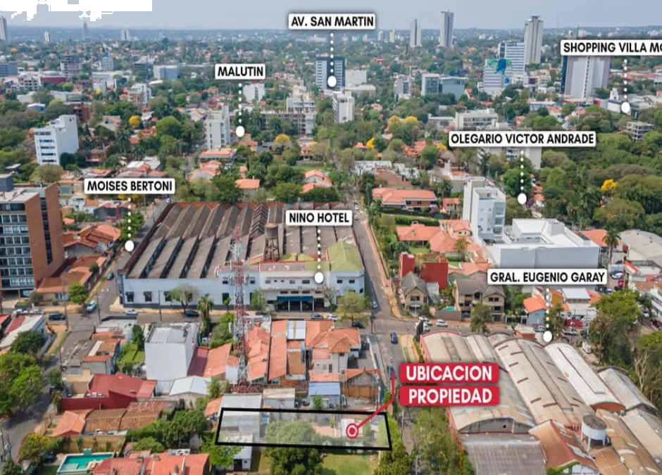 Vendo terreno de 433m2 en Villa Morra — foto 3