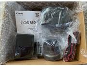 Canon EOS R50 Mirrorless 24.2 MP Camera with RF-S 18-45mm STM Lens