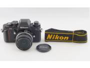 Nikon F3 Eye Level 35mm SLR Film Camera Body 28mm F3.5 Lens