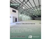 Alquilo Tinglado a estrenar de 1.050m2 en Mariano Roque Alonso, zona De La Sobera! 🌟