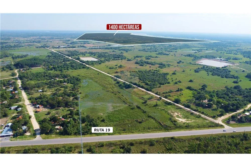 EN VENTA TERRENO DE 1.400 HAS EN LA CIUDAD DE PILAR — foto 3