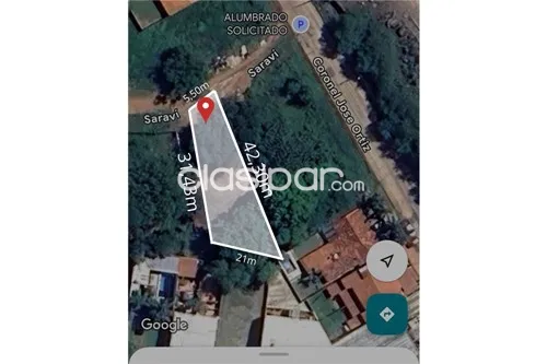 Terreno-Venta-Sarabi, Laguna Grande, Fernando De La Mora, Central — foto 2
