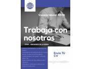 Vacante laboral - RRHH
