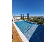 Alquilo hermoso departamento de 1 dormitorio c/piscina en Villa Morra COD A0695
