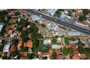 VENDO TERRENO DE CALLE A CALLE 5.500 M2 SOBRE ACCESO SUR EN ESQUINA ÑEMBY PAI ÑU