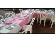 En venta manteles p/ tablones y redondos nuevos